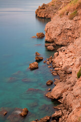 coast within the city of Antalya, Turkey