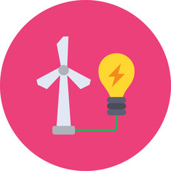 Wind Power Icon