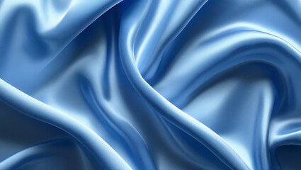 Obraz premium Intricate Pink Satin Fabric Drape for Design Inspiration