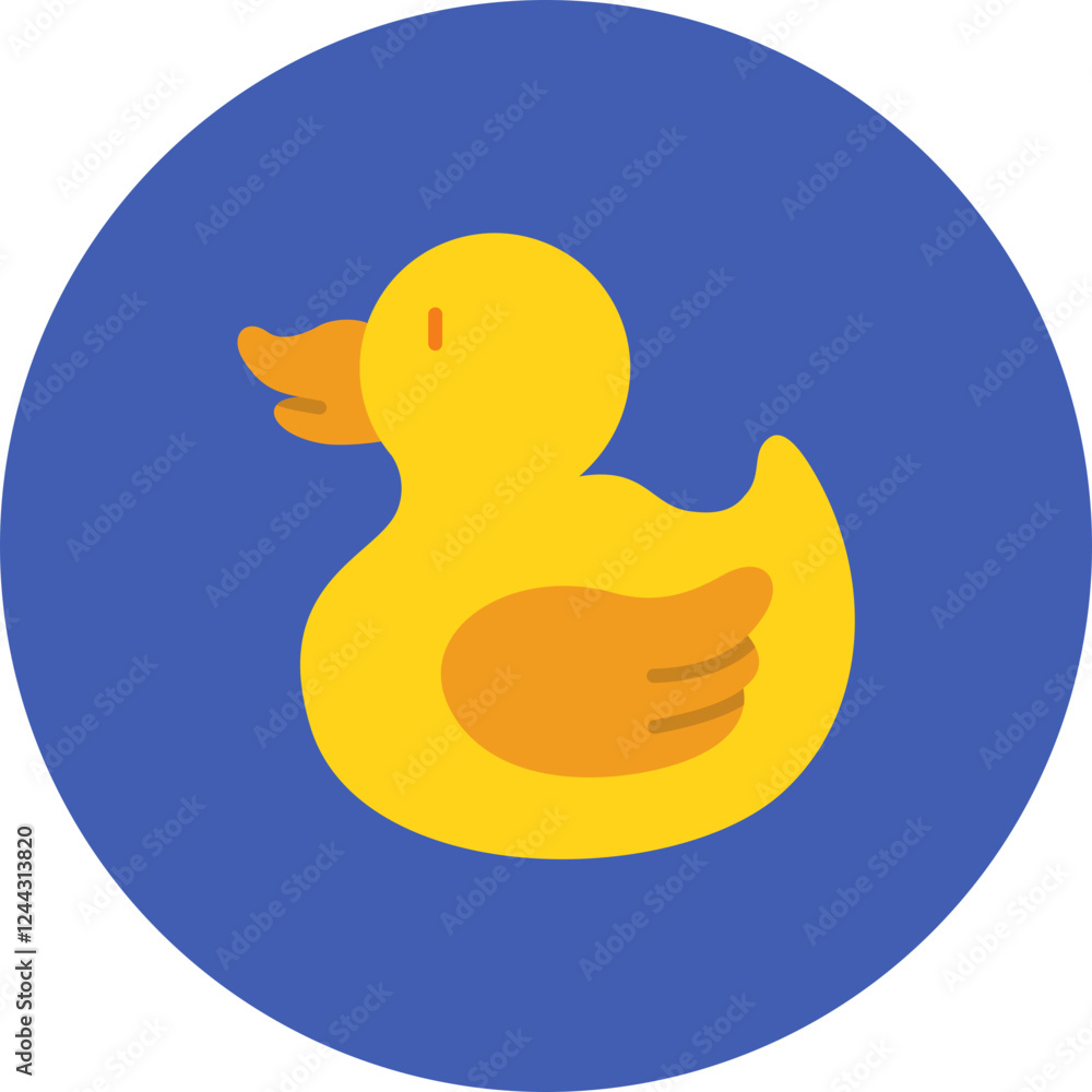 Wall mural Duck Icon