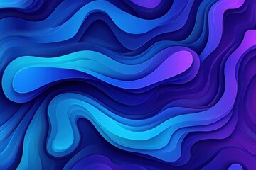 abstract blue waves
