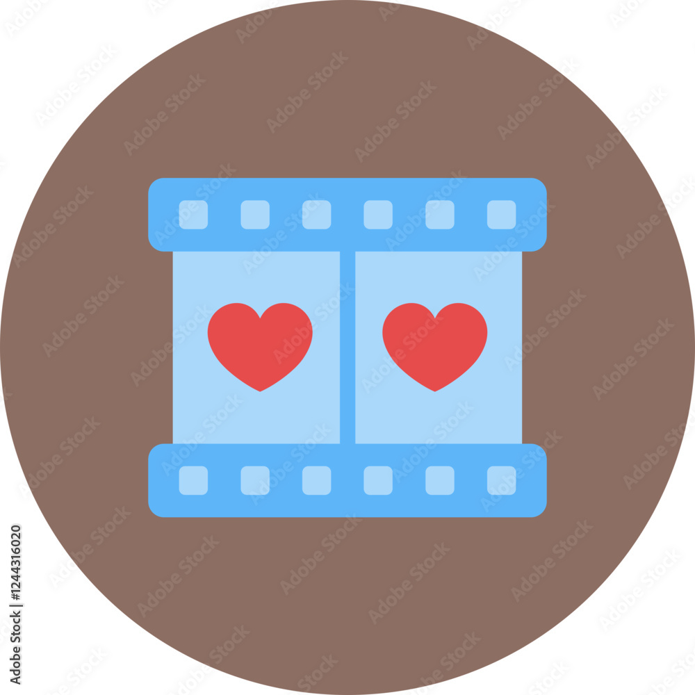 Poster Film Strip Icon