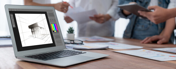 Architectural design brisk software application for architect business and professional designer