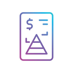 Business Report vector icon