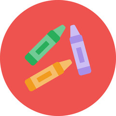 Pencil Crayon Icon