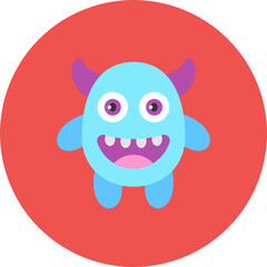 Cute Monster Icon
