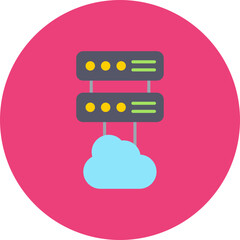 Cloud Server Icon
