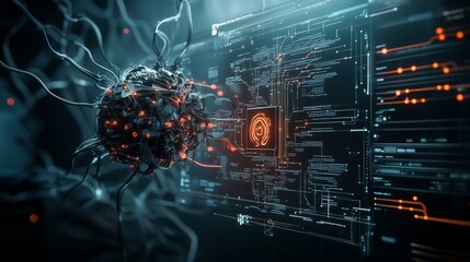 AI neural network data visualization