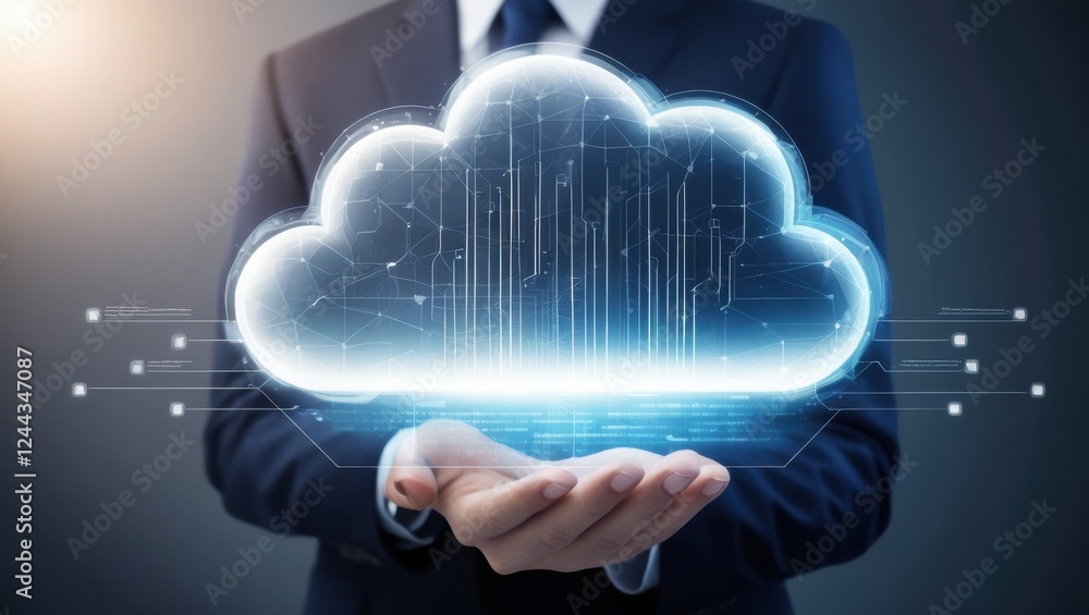 Poster Cloud Computing: A Comprehensive Overview of Its Benefits and Challenges