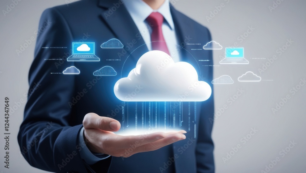 Poster Cloud Computing Technology: Unlocking Innovation and Efficiency