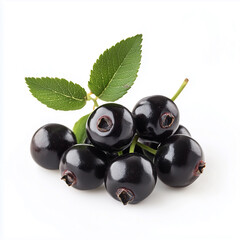 Berries isolated on white background