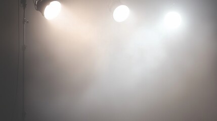 spotlight on white background