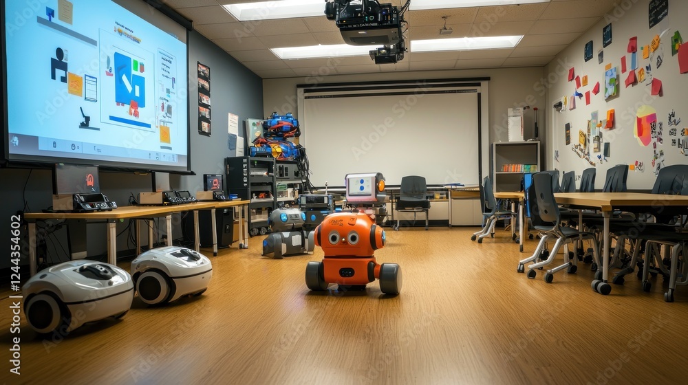 Poster robotics classroom: innovative learning environment