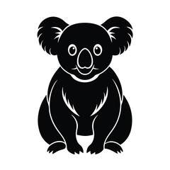 Sloth Silhouette Vector Art and Black Sloth Design Illustrations