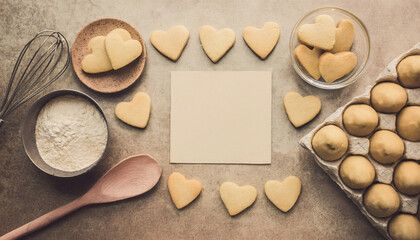 the Perfect Recipe for Homemade Baked Heart Shaped Butter Cookies Ideal for Valentines Day with Love in Every Delicious Bite of Finger Food Treats