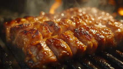 A fragrant barbecue feast