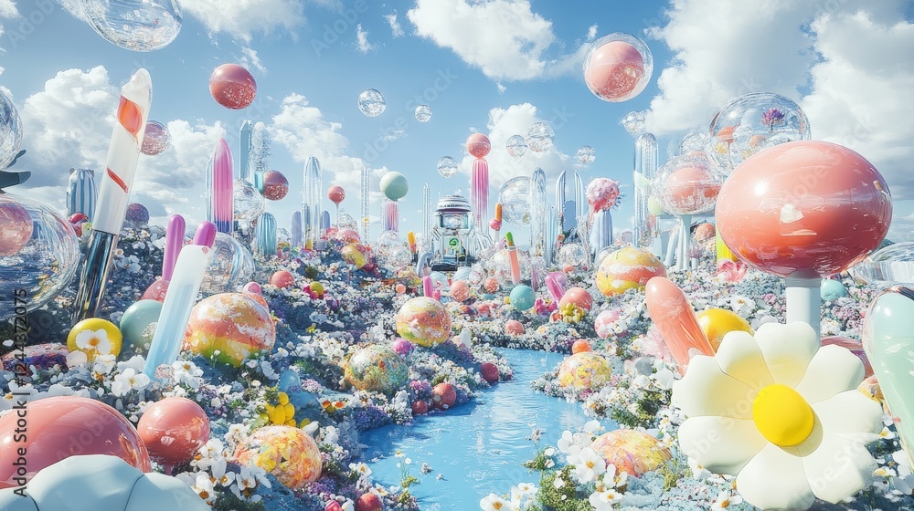 Poster picture a future where bioengineering plays a key role in using organisms to combat and clean up pol