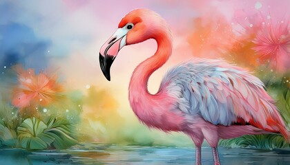 Kleiner Flamingo