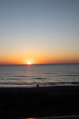 Fototapeta premium sunrise over the sea