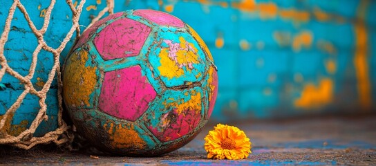 An exhilarating moment of handball goal celebration at the Summer Olympics is captured in a tight close-up shot