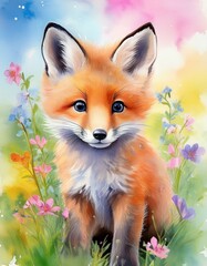 Obraz premium Kleiner Fuchs