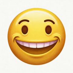 Fototapeta premium happy smiley face emoji 