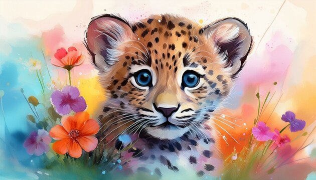 Kleiner Leopard