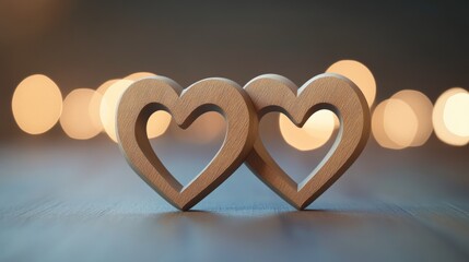 A symbol of endless love, featuring hearts linked together with an infinity symbol. It represents friendship and love, forever intertwined.