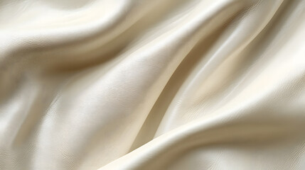 Obraz premium Soft, flowing satin fabric that creates elegant drapes, illuminated by natural light, emphasizing its graceful texture and refined quality.