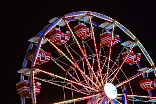 Ferris Wheel at Night