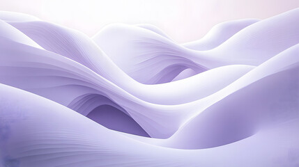 Gentle satin waves with soft reflections of light, creating a luxurious and smooth texture.