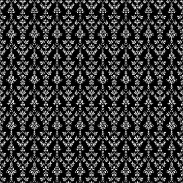 Seamless fleurons pattern