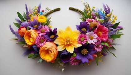 wreath of flowers