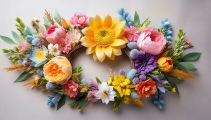 bouquet of spring flowers