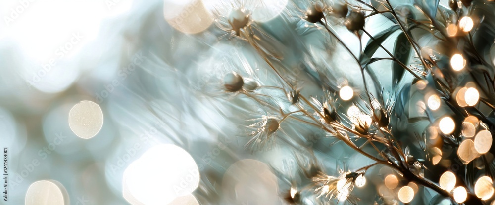 Poster blue blurred background with a motion gradient light and abstract motion glow