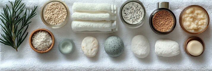 Discover the variety of facial masks and spa accessories for rejuvenation and relaxation