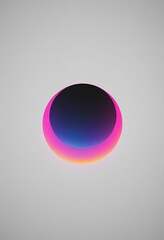 illustrazione sfondo con elementi astratti e motivi geometrici a tema surreale