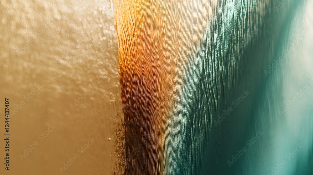 Aufkleber a 4k digital image with a grainy gradient and soft colorful noise, blending vintage vibes with lo-fi