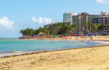 Piscinas Naturais da Ponta Verde praia de Ponta Verde, Maceió - AL BR 