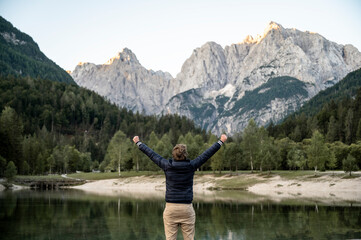 Victory among the mountains