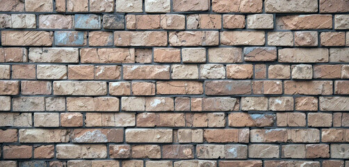 Naklejka premium Realistic High-Resolution Brick Wall Texture Background for Websites, Prints, and 3D Art