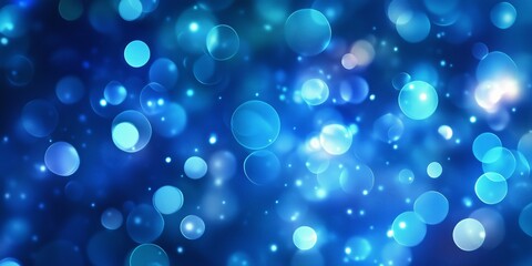 stylish blue technology lights background