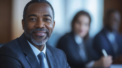 group of business professionals discussing sales strategies at a conferen