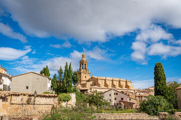 Church of Rubielos de Mora. Teruel. Spain