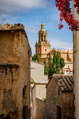 Church of Rubielos de Mora. Teruel. Spain