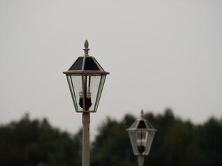 Street lamp in the park