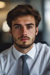 Obraz premium Young Man in Suit
