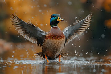 The flying duck