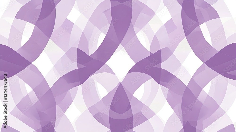 Poster colorful abstract background featuring overlapping purple shapes and forms creating a sense of depth