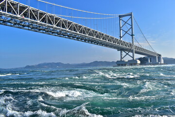 渦潮クルーズ　大鳴門橋　兵庫　徳島　大橋　